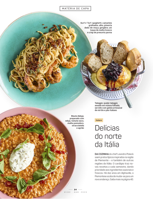 materia de capa da revista vero de abril 2024